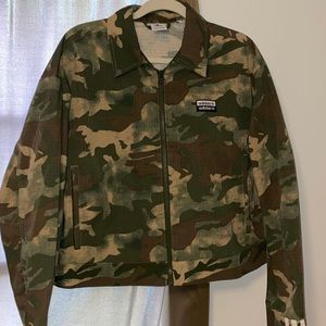 Adidas camo jacket